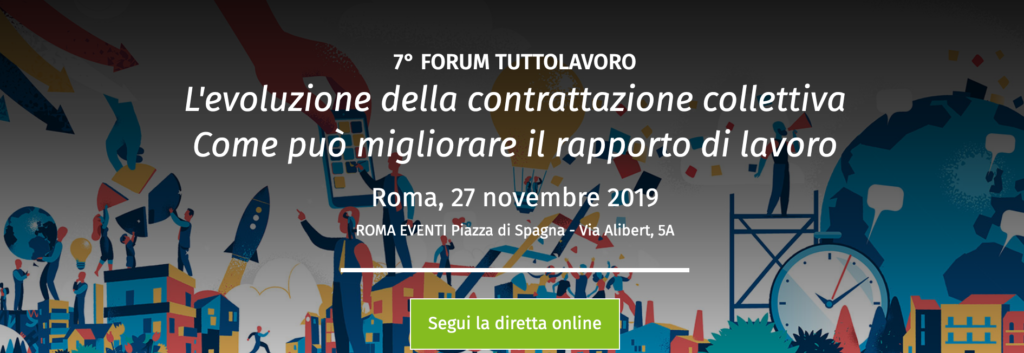 7° Forum Tuttolavoro 2019 Roma
